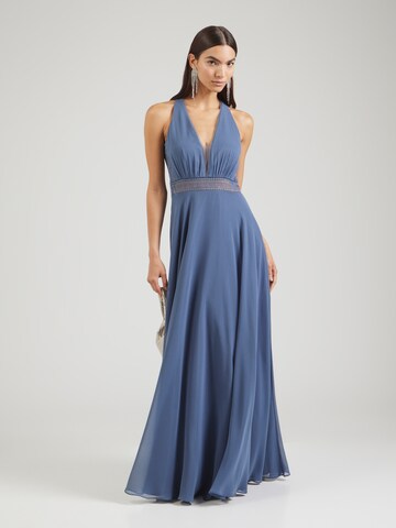 Robe de soirée Vera Mont en bleu