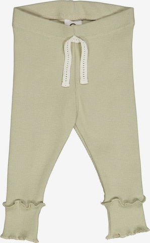 Pantalon Müsli by GREEN COTTON en blanc : devant