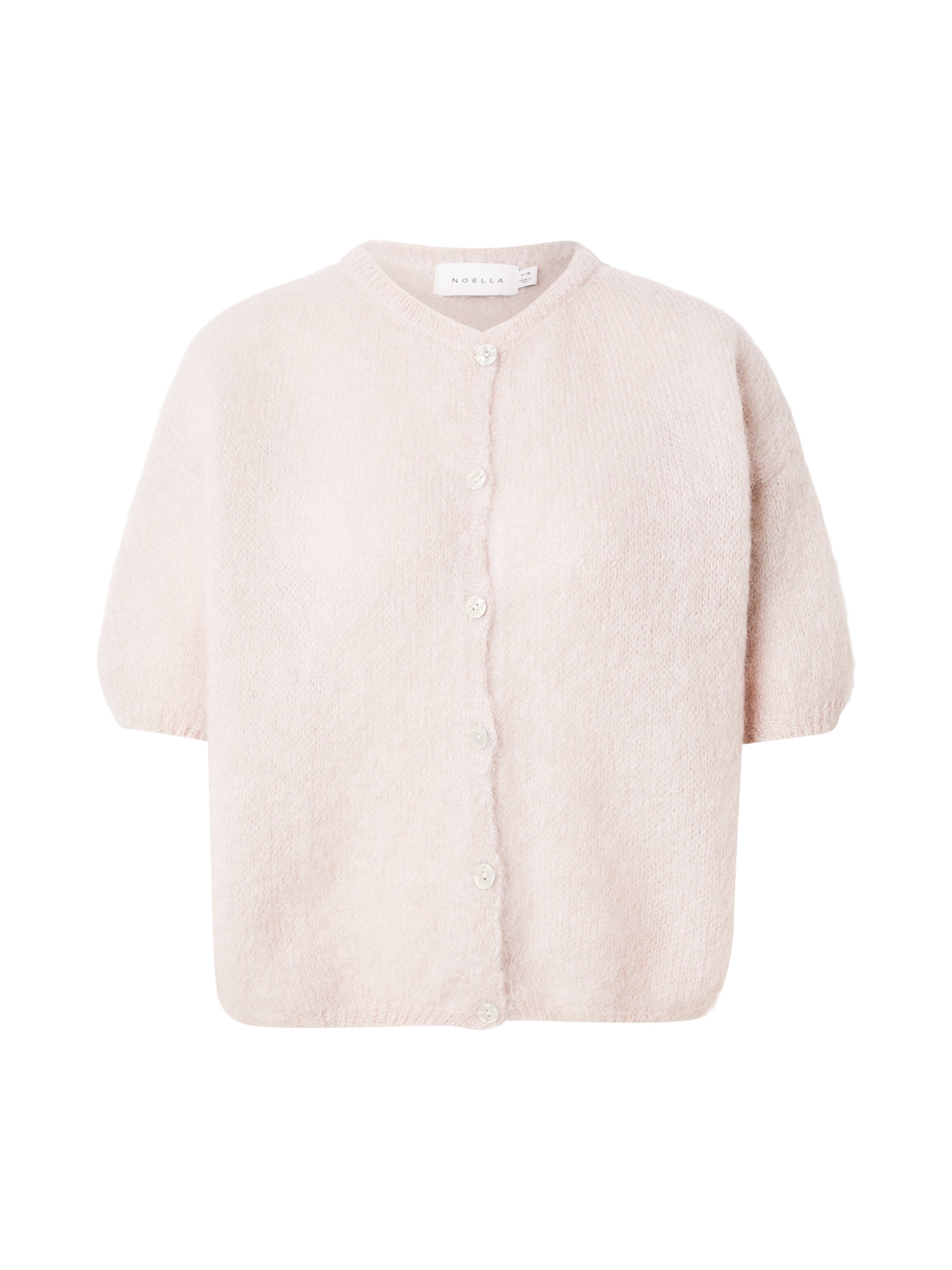 Noella Πλεκτή ζακέτα 'Lorell' σε μπεζ: μπροστά