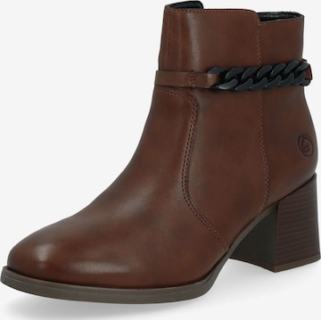 REMONTE Ankle Boots in Brown: front