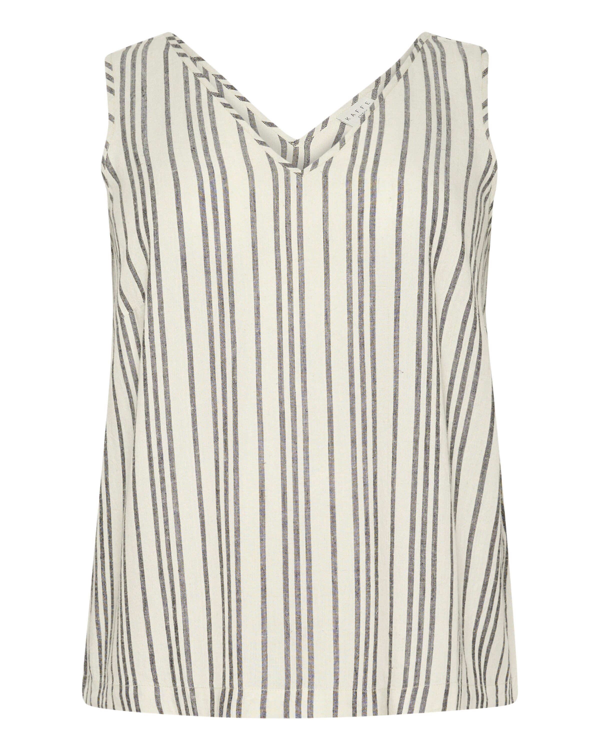 KAFFE CURVE Τοπ 'Mille' σε γκρι: μπροστά