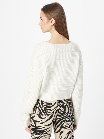 Tally Weijl Knit cardigan in White