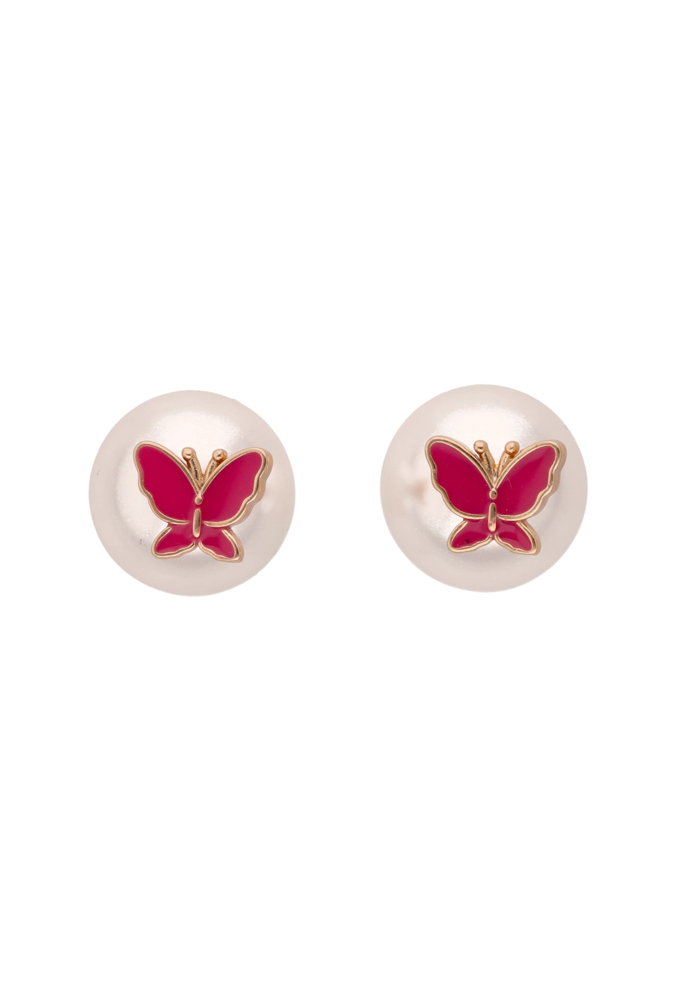 MYMO Earrings in One Size in Red / White, Item view