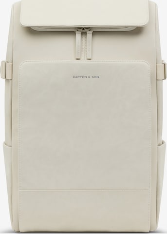 Kapten & Son Rucksack 'Bali Pro' in Beige: Vorderseite
