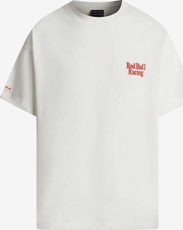 Red Bull Racing x Pepe Jeans Shirt 'COMPETING TEE' in White: front