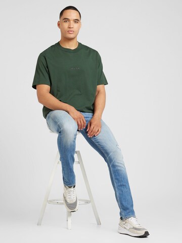 T-Shirt 'IN THE STANDS' Abercrombie & Fitch en vert