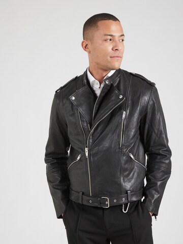 The Kooples Tussenjas in Zwart: voorkant