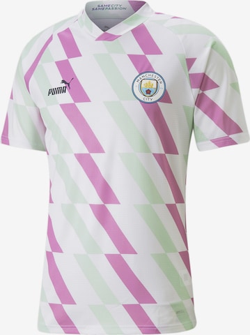 PUMA Jersey 'Manchester City Prematch' in White: front