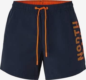 North Sails Zwemshorts in Blauw: voorkant