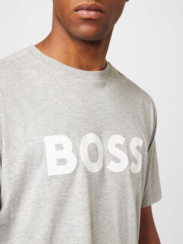 BOSS - Camisa 'TEE 1' em cinzento