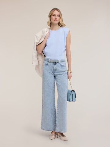 Pull-over MOTIVI en bleu