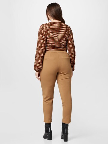 Michael Kors Plus Skinny Broek in Bruin