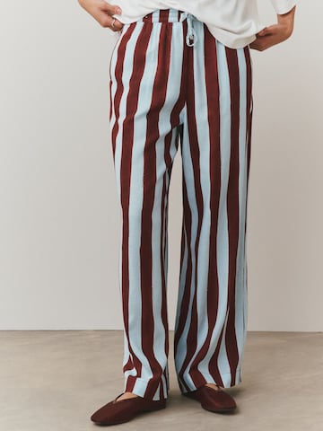 Next Wide leg Pants in Blue: front