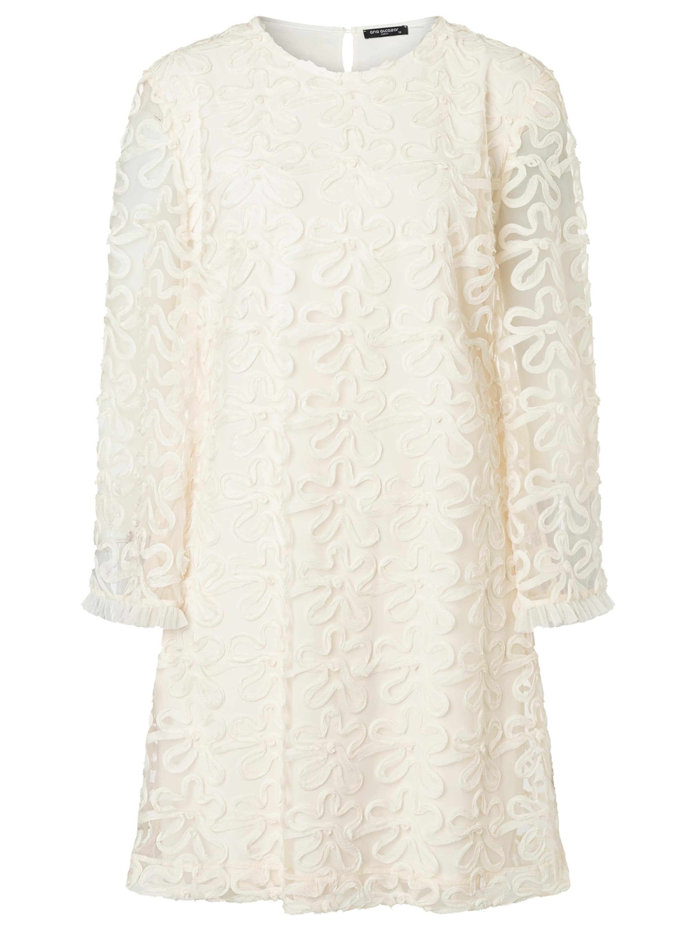 Ana Alcazar Jurk 'Daiva' in Wit: voorkant