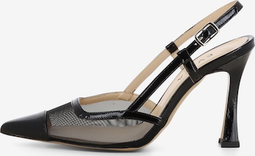 EVITA Slingpumps 'PIA' in Zwart: voorkant