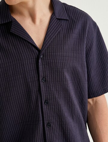 Koton Regular Fit Hemd in Blau