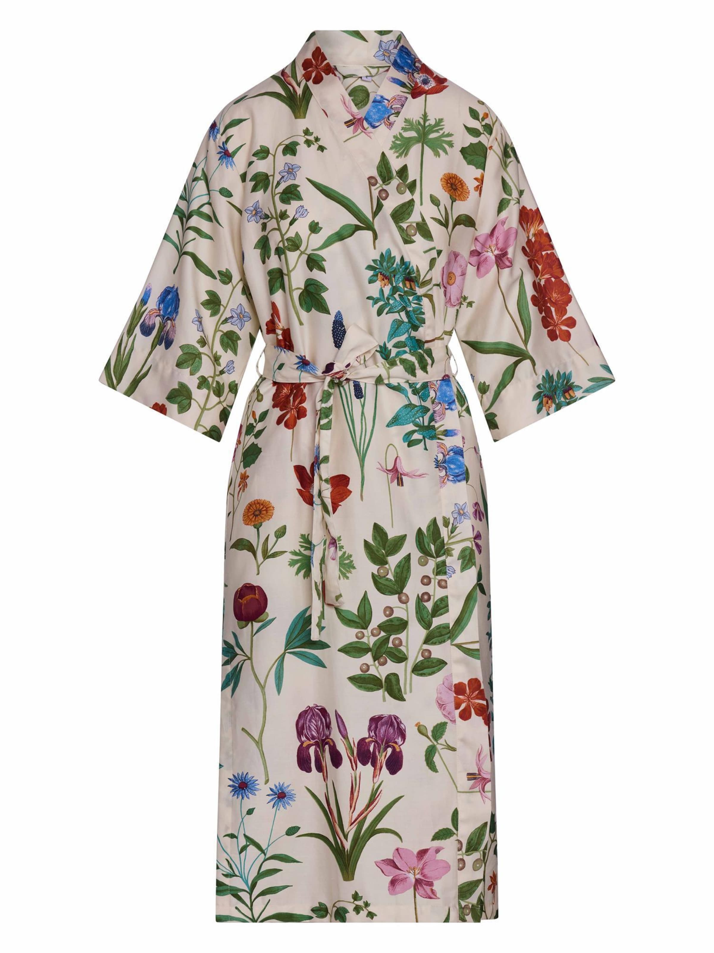 ESSENZA Kimono 'Ilona Marigold' in Beige: Vorderseite