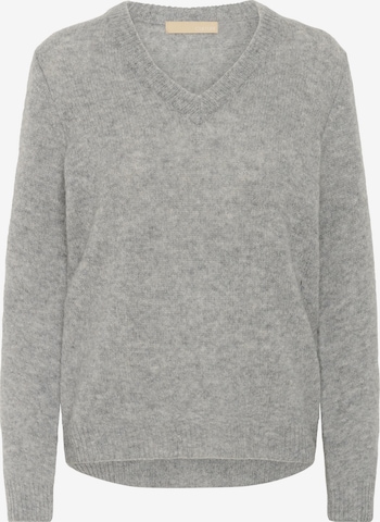 CULTURE Pullover 'CU Asima' in Grau: Vorderseite