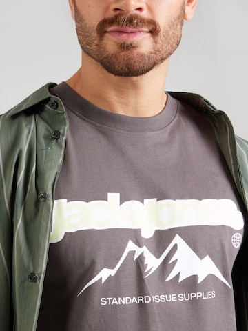 JACK & JONES - Camiseta 'JCOFLARE' en gris