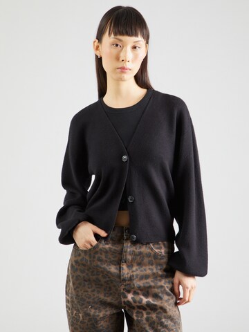 VERO MODA Cardigan 'Gold' i sort: forside
