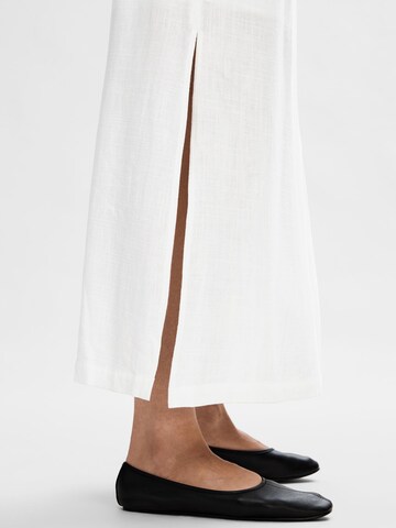Jupe SELECTED en blanc