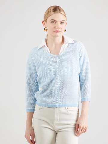 Pull-over 'He44di' Hailys en bleu : devant