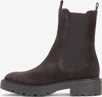 Kazar Chelsea boots in Bruin: voorkant