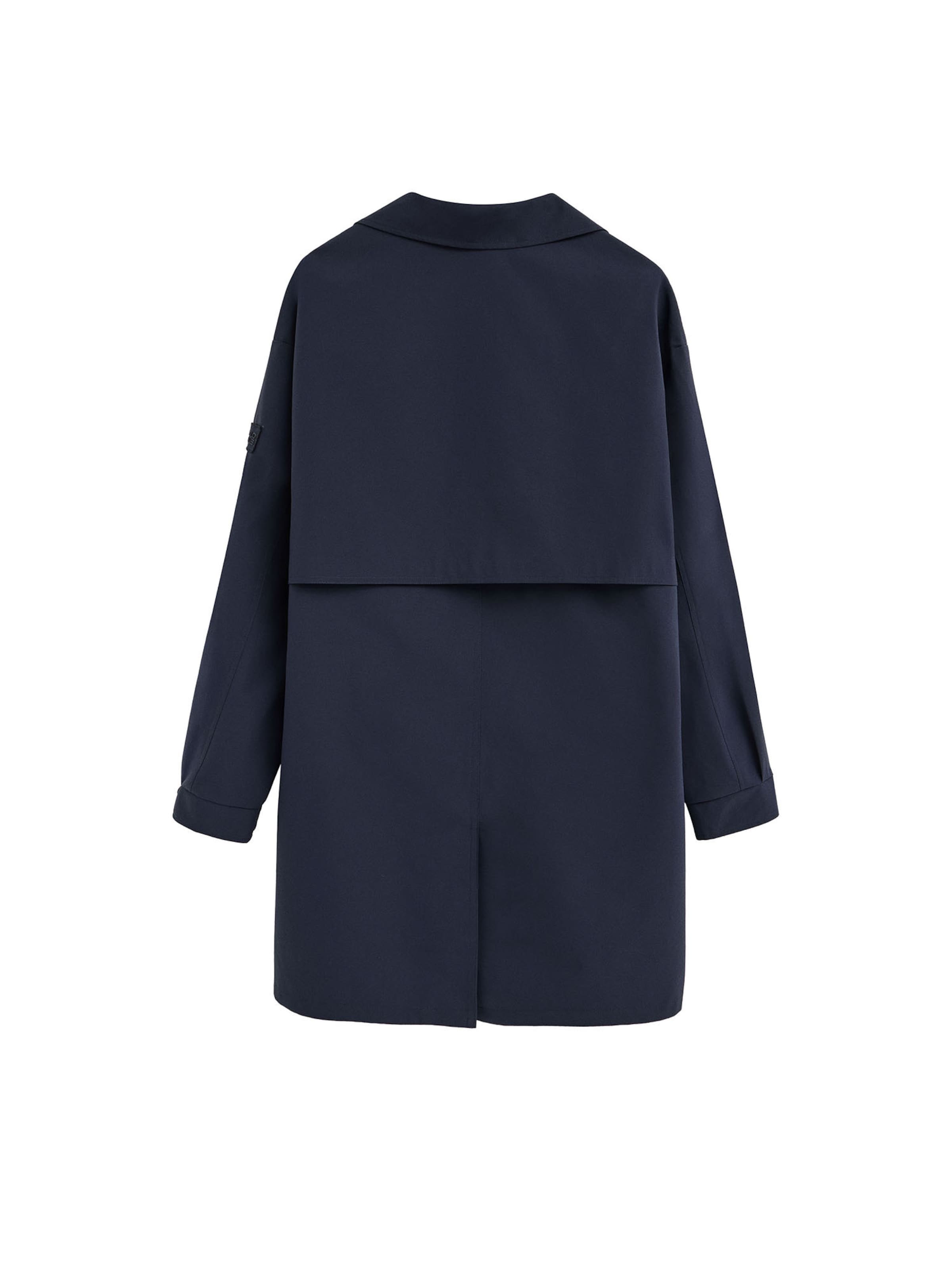 Polo Club Between-Seasons Coat in Blue