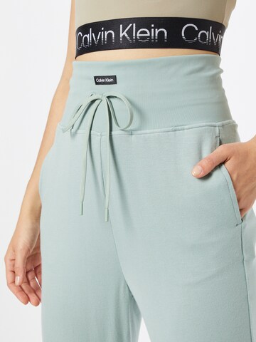 Effilé Pantalon Calvin Klein Sport en vert