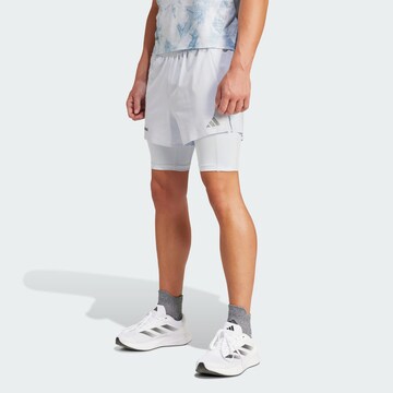 ADIDAS PERFORMANCE Regular Sportbroek 'Ultimate' in Wit: voorkant