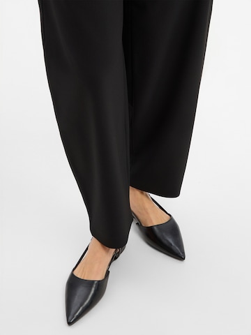 BOSS Regular Broek in Zwart