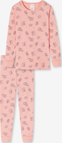 SCHIESSER Pajamas in Pink: front