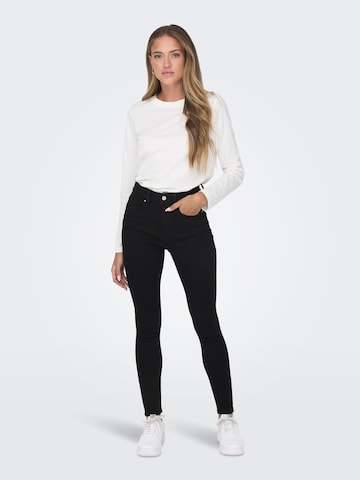 ONLY Skinny Jeans 'MILA' in Black