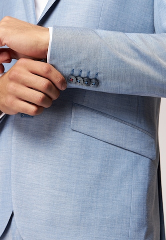 ROY ROBSON Slimfit Modischer Anzug Im Slim Fit in Blau