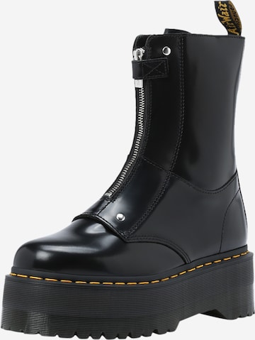 Dr. Martens Enkellaarsjes 'Jetta Hi Max' in Zwart: voorkant