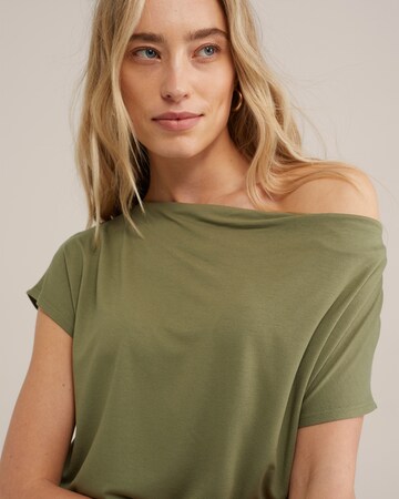 WE Fashion Shirt in Groen