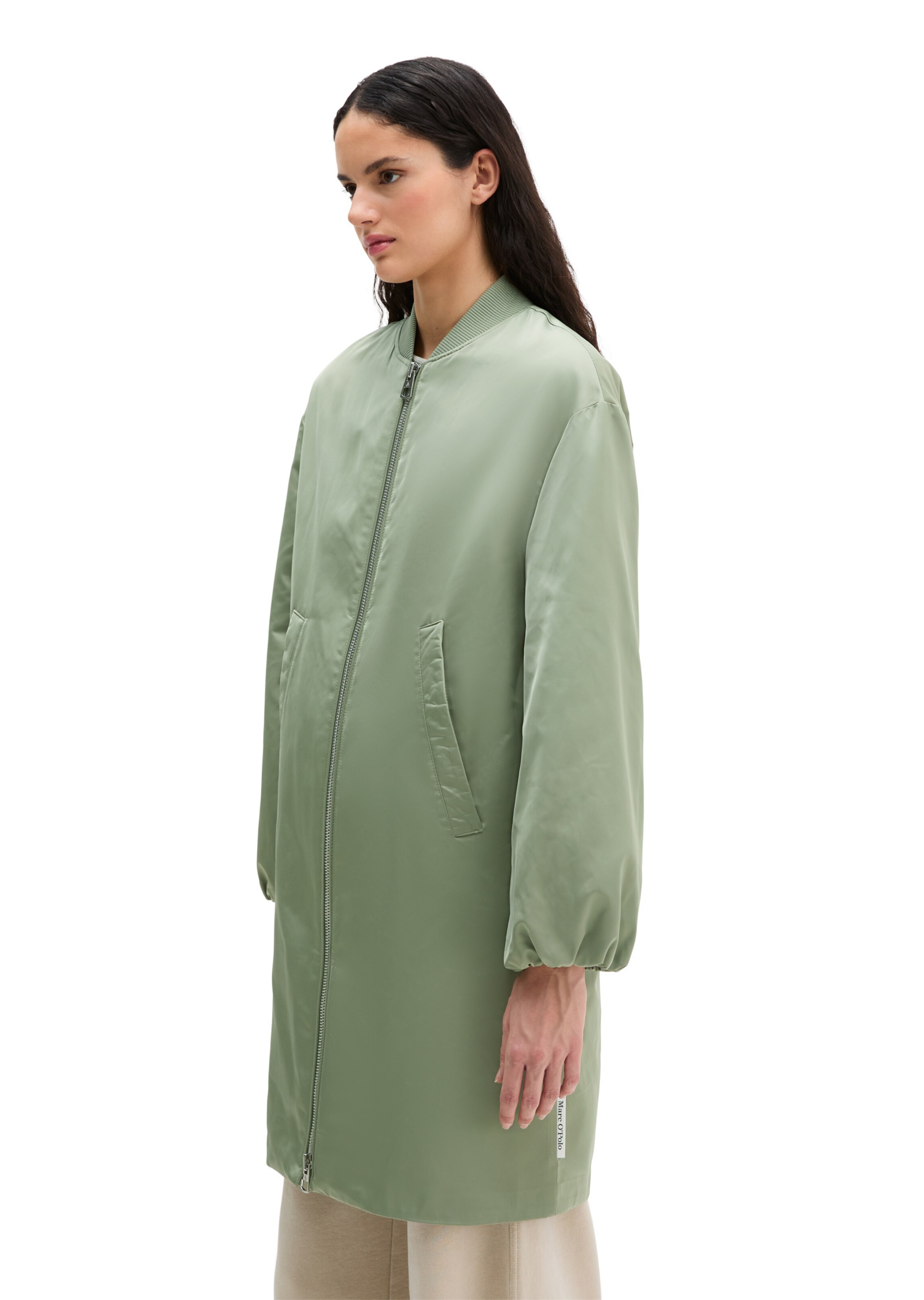 žalia Marc O'Polo Demisezoninis paltas