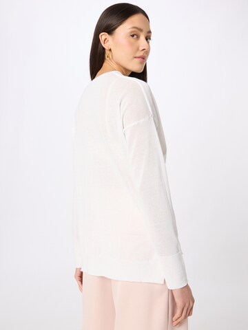 Pull-over Sisley en blanc