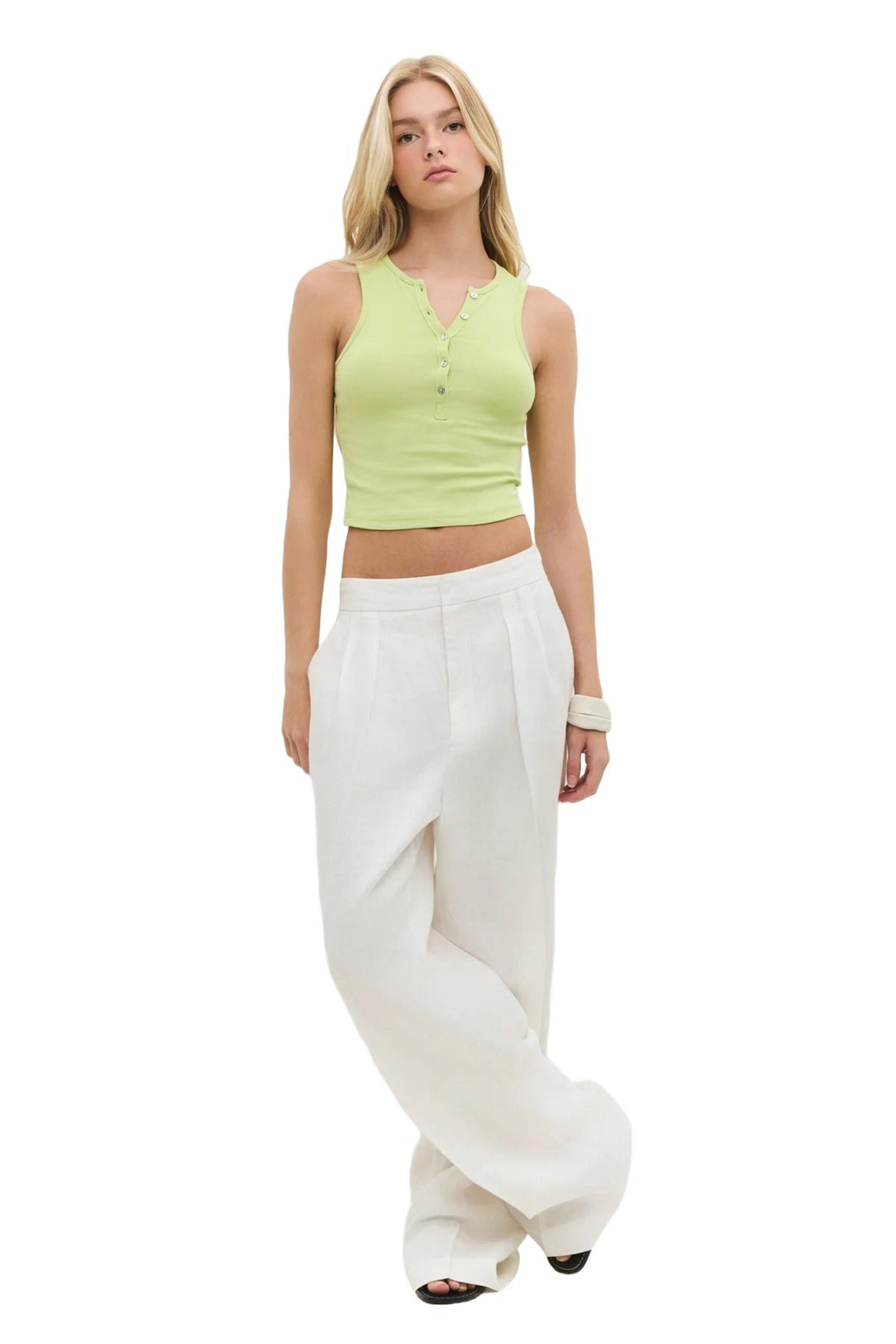 No Matter What Top in Green