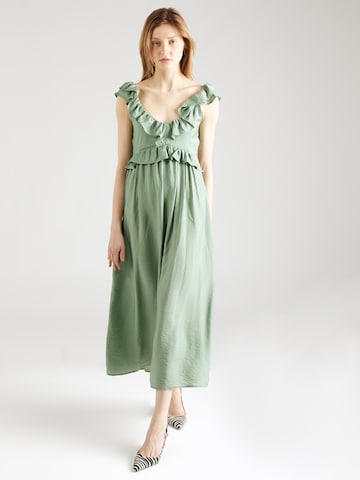 VERO MODA - Vestido de verão 'JOSIE' em verde: frente