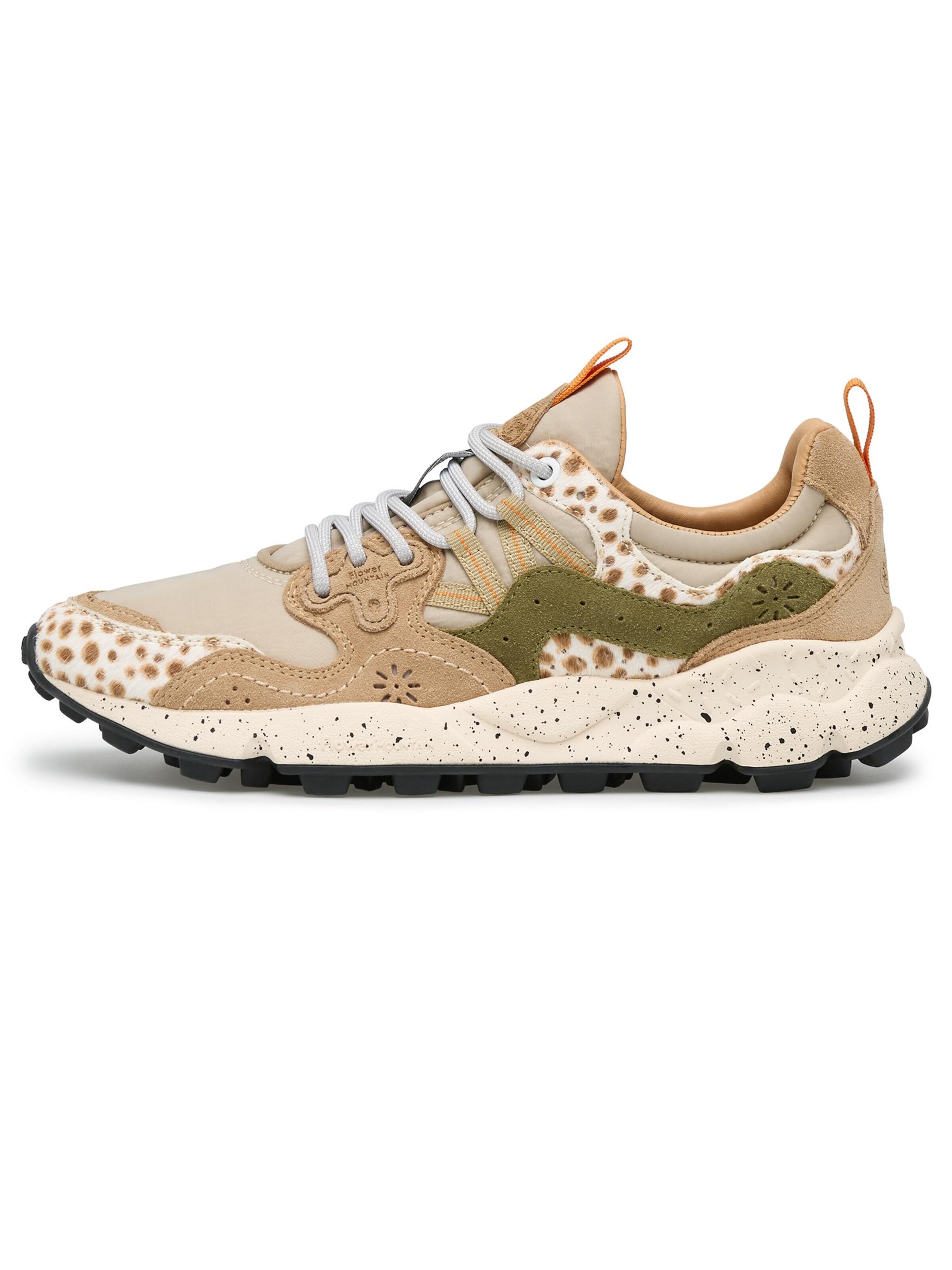 Flower Mountain Sneakers laag 'YAMANO 3 UNI' in Beige