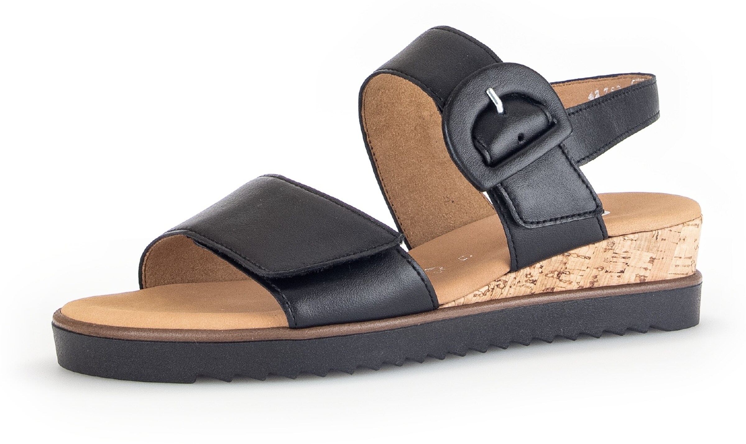 GABOR Sandals in Black: front