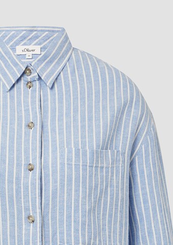 s.Oliver Blouse in Blauw