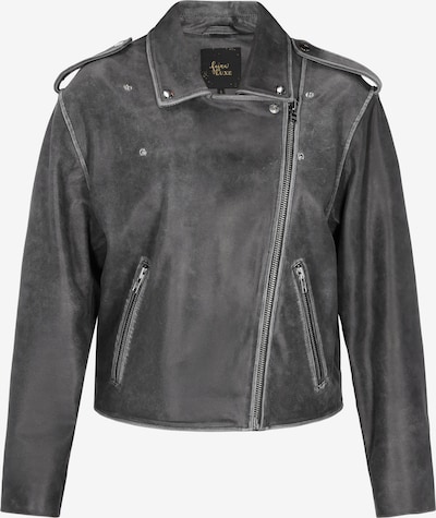 Demisezoninė striukė iš faina, spalva – tamsiai pilka, Prekių apžvalga