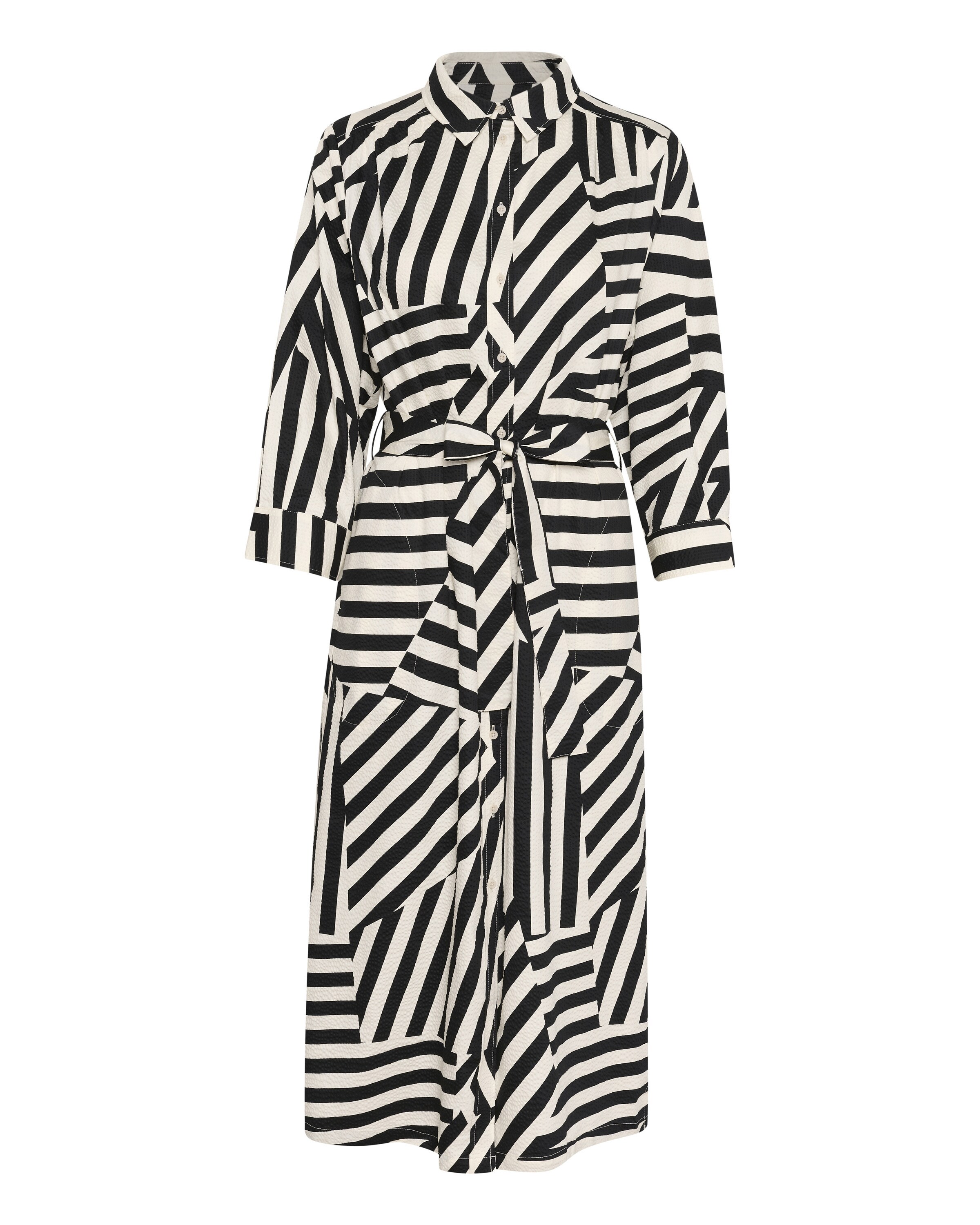 Part Two Blusenkleid  'Binti' in Schwarz: Vorderseite