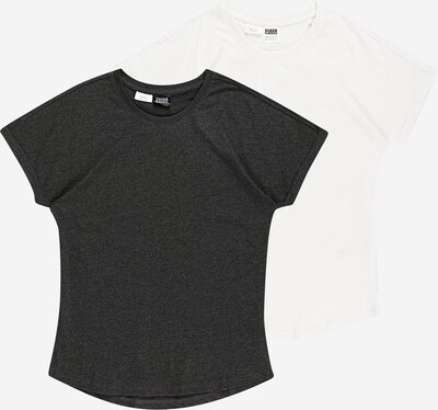 Urban Classics Camiseta en antracita / blanco, Vista del producto
