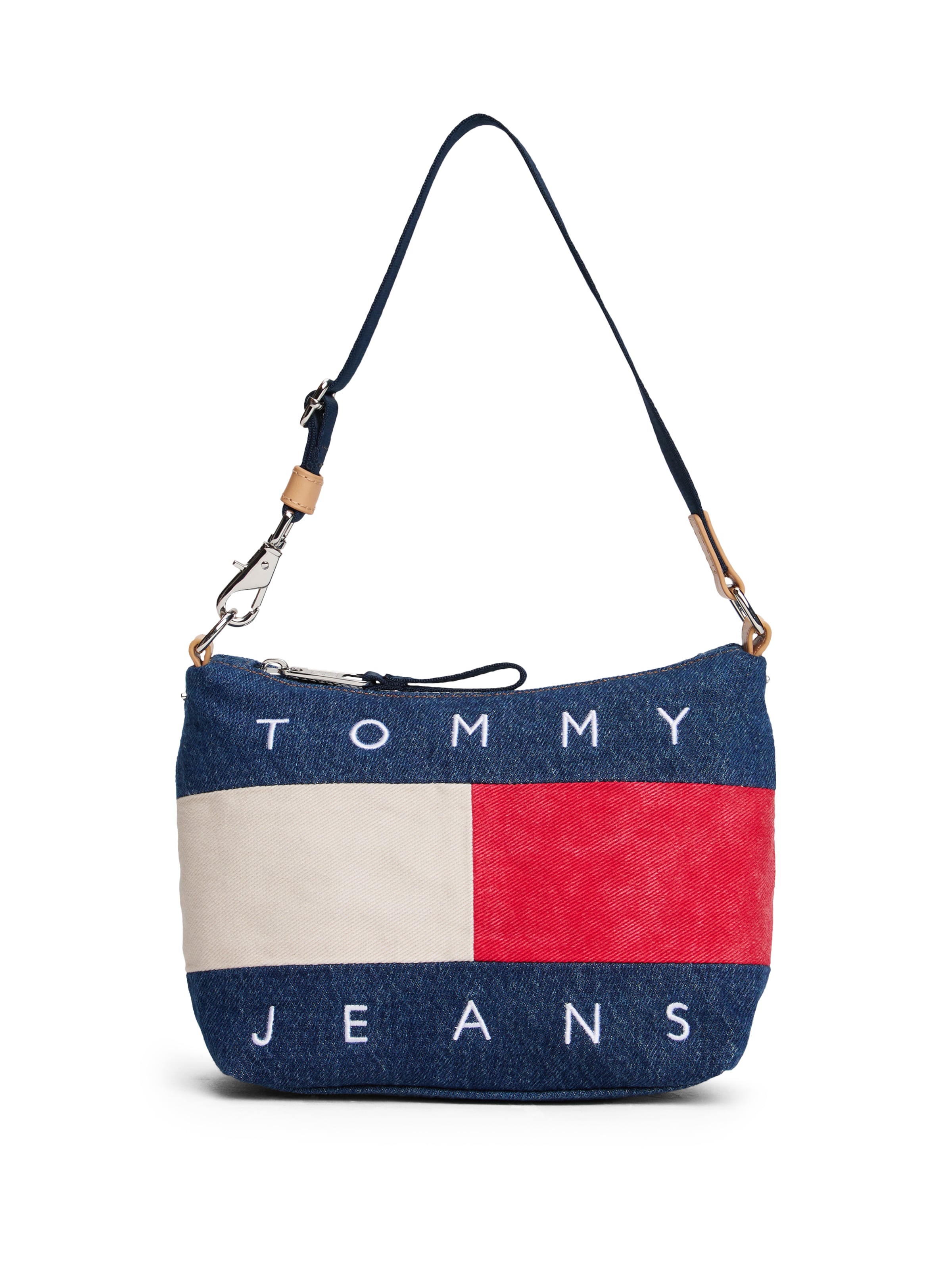 zils Tommy Jeans Pleca soma: no priekšpuses