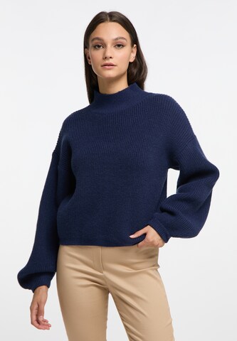 Pull-over RISA en bleu : devant