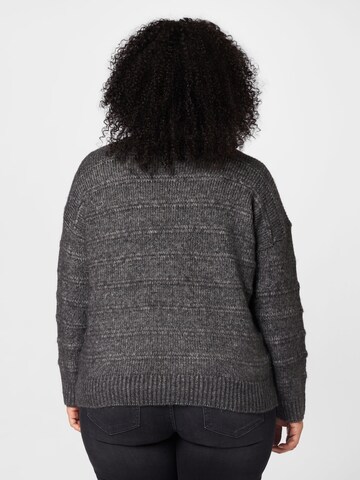 ONLY Carmakoma Knit cardigan 'CELINA' in Grey