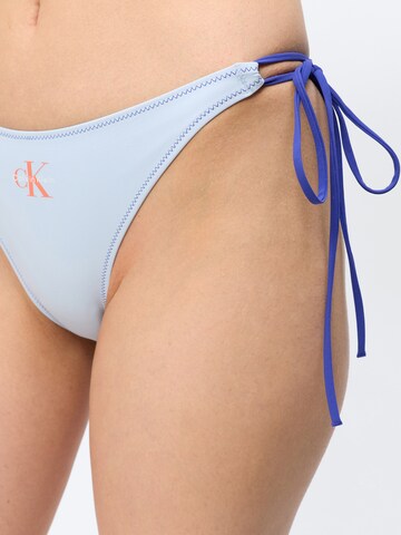 Bas de bikini Calvin Klein Swimwear en bleu